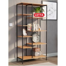 Stellaj Marina 3563_LetSpringCSStelBVot, LDSP-Loft, 152x34x75 sm, qəhvəyi