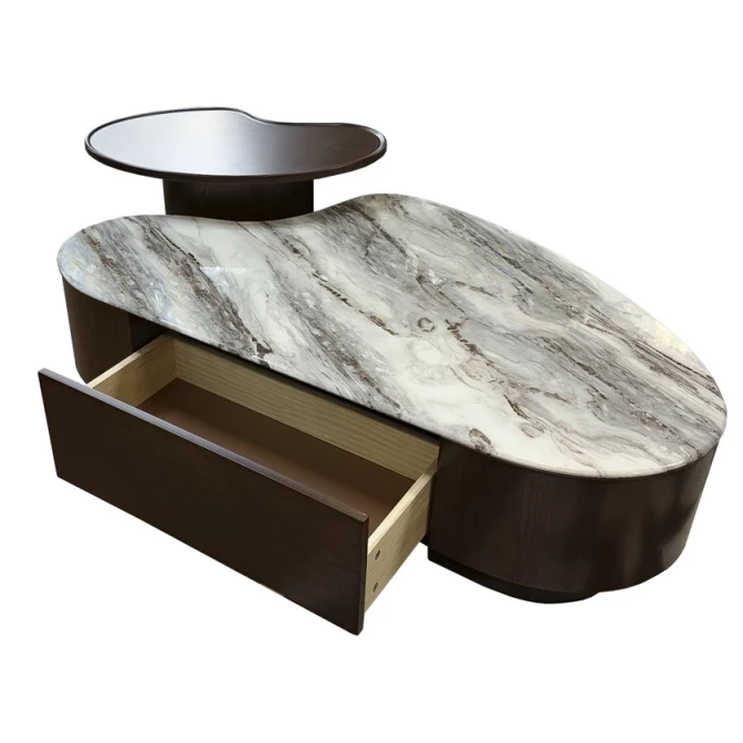 Jurnal masa dəsti K150-120-MDF, Mərmər