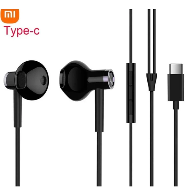 Проводные наушники Mi Dual Driver Black