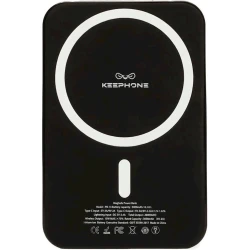 Внешний аккумулятор Keephone 5000 mAh MagSafe Black Внешний аккумулятор Keephone 5000 mAh MagSafe Black