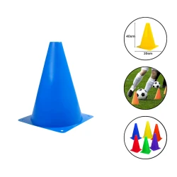 Məşq üçün konus 1599/1, 40x20 sm, göy