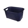 Корзина плетеная 6533/A, 35х55х26 см, синий