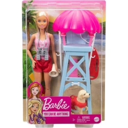 Игровой набор Barbie GLM53 Спасатель на пляже