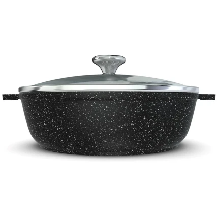 Manqal Neva Granite, 3 l, alüminium, qara Manqal Neva Granite, 3 l, alüminium, qara