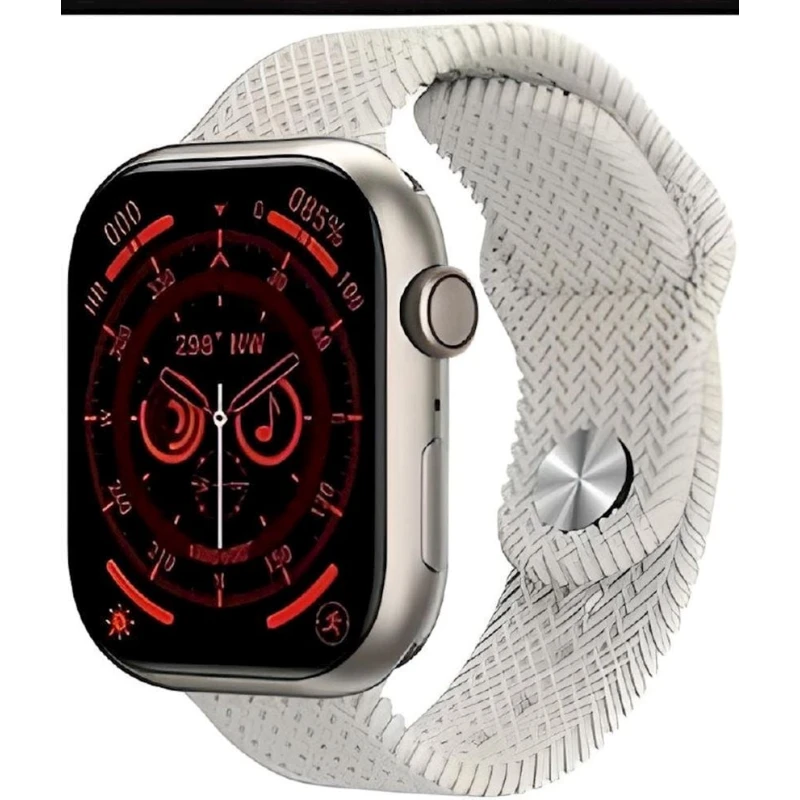 Ağıllı saat üçün kəmər 45-49 mm Silver