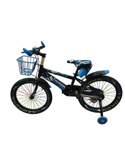 Uşaq velosipedi WF-449, göy/qara