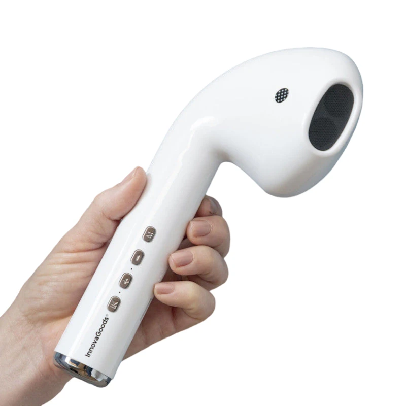 Portativ dinamik InnovaGoods Giant Earphone, White Portativ dinamik InnovaGoods Giant Earphone, White