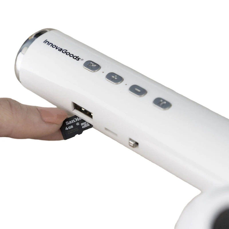 Portativ dinamik InnovaGoods Giant Earphone, White Portativ dinamik InnovaGoods Giant Earphone, White