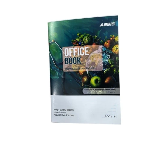 Тетрадь в клетку Assis, разноцветная, 100 л Тетрадь в клетку Assis, разноцветная, 100 л