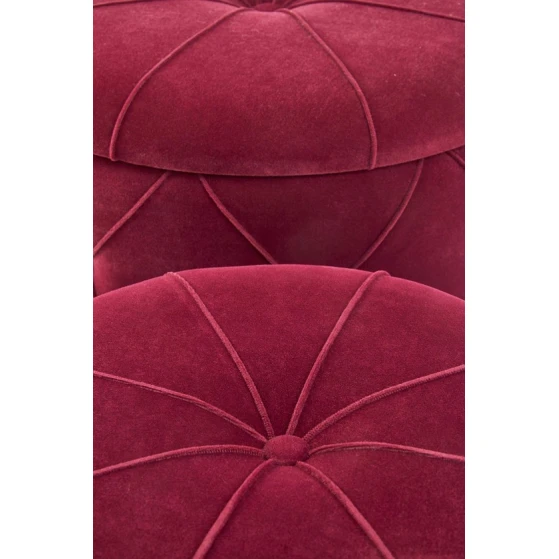 Пуфик 25, ткань, красный, 40x35x35 см Пуфик 25, ткань, красный, 40x35x35 см