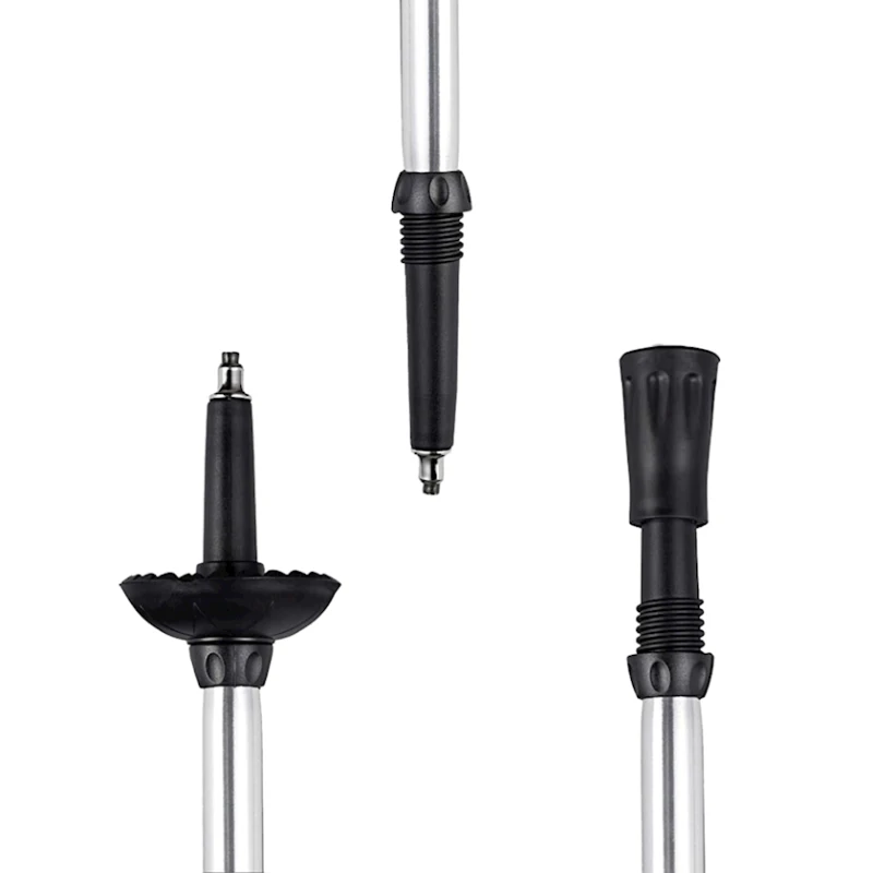 Трекинговая палка Antishock 2283-3, 135 см, черная Трекинговая палка Antishock 2283-3, 135 см, черная