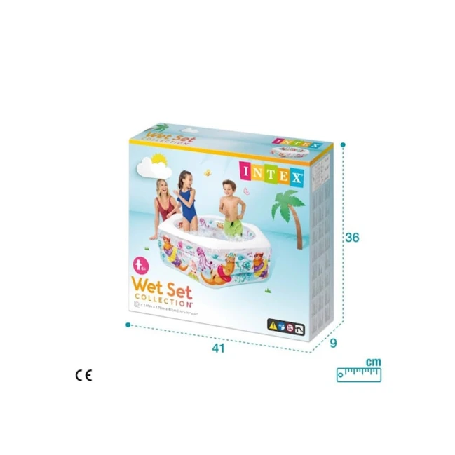 Детский бассейн İntex H56493, разноцветный, 191x178x61 см, 510 л