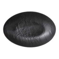 Салатница Wilmax Slatestone WL-661120/A, 25x16.5x6 см, фарфор, черная