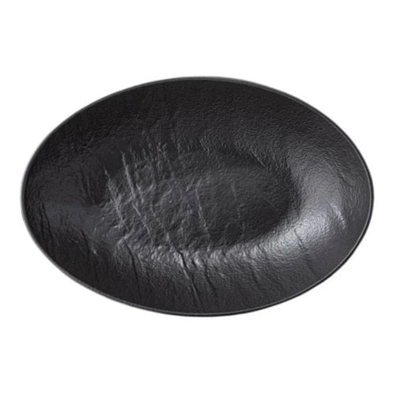 Салатница Wilmax Slatestone WL-661120/A, 25x16.5x6 см, фарфор, черная
