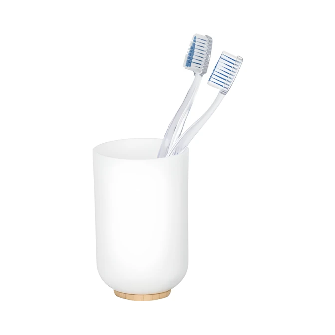 Стакан для зубных щеток Wenko Posa, белый Стакан для зубных щеток Wenko Posa, белый