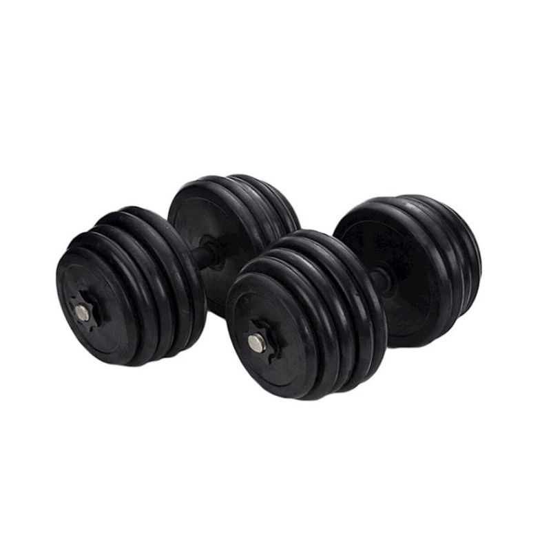 Набор резиновых гантелей TA sport 50 кг 2142/1, 25 х 25 кг, 2 шт Набор резиновых гантелей TA sport 50 кг 2142/1, 25 х 25 кг, 2 шт