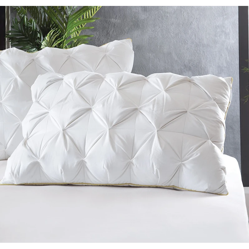 Подушка для сна Yataş Elite, 50x70 см, хлопок, гусиный пух, белая Подушка для сна Yataş Elite, 50x70 см, хлопок, гусиный пух, белая