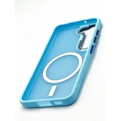 Çexol MagSafe Samsung Galaxy S23 üçün, mavi