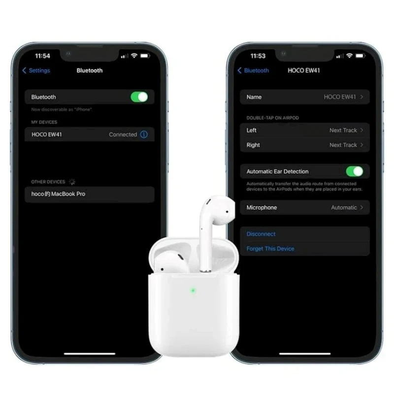 Беспроводные наушники Hoco EW41 White Беспроводные наушники Hoco EW41 White