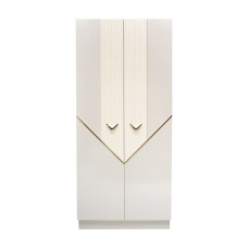 Şkaf Alzzoni 398, krem, 900x1980x450 mm