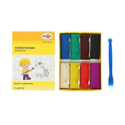 Пластилин Гамма Юный художник, 8 шт, разноцветный, со стеком, 112 г, картонная коробка, 3+ лет Пластилин Гамма Юный художник, 8 шт, разноцветный, со стеком, 112 г, картонная коробка, 3+ лет