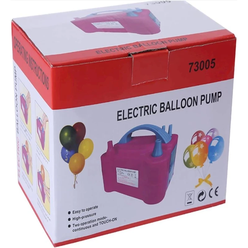 Насос электрический от сети Tospitgo, розовый/синий Насос электрический от сети Tospitgo, розовый/синий