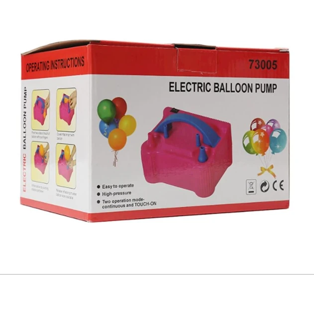 Насос электрический от сети Tospitgo, розовый/синий Насос электрический от сети Tospitgo, розовый/синий