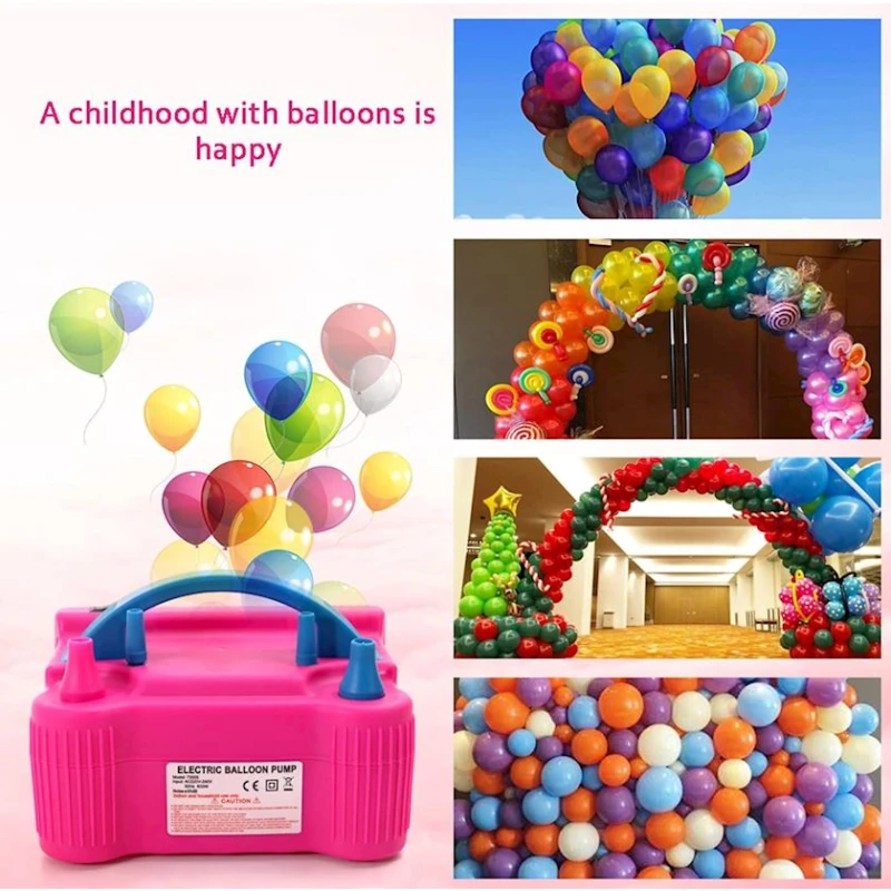 Насос электрический от сети Tospitgo, розовый/синий Насос электрический от сети Tospitgo, розовый/синий