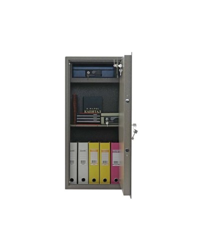 Ofis seyfi AIKO TM 90T, açarlı, boz