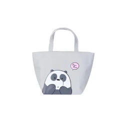 Сумка для ланч-бокса Miniso We Bare Bears, 27.5x19x17 см, серый
