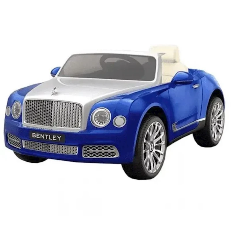 Uşaqlar üçün elektrik avtomobil Bentley, 12V, göy