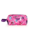 Пенал-косметичка Gabol 234139, розовый, 9х11х22 см
