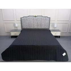 Örtük Pima Cotton SHA-00001206, 200x300 sm, bambuk, qara Örtük Pima Cotton SHA-00001206, 200x300 sm, bambuk, qara