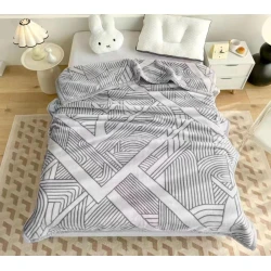 Детский плед Arya SHA-00005983, бамбук, серый, 150x210 см Детский плед Arya SHA-00005983, бамбук, серый, 150x210 см