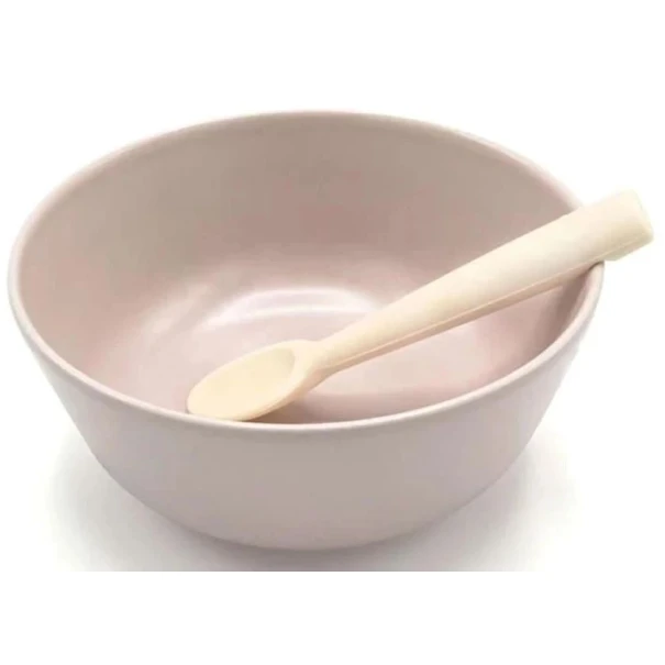 Ложка Babyjem, 12 см, силикон, 6+ мес, бежевая