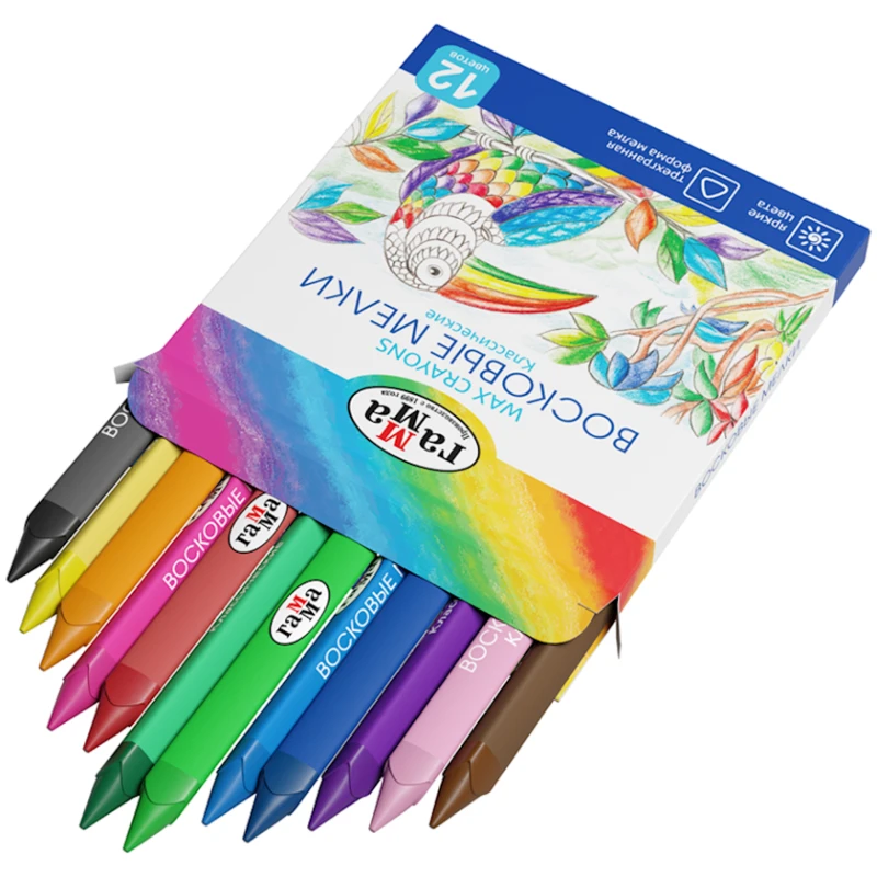 Мелки Гамма 2131018_01_33, 12 цветов Мелки Гамма 2131018_01_33, 12 цветов