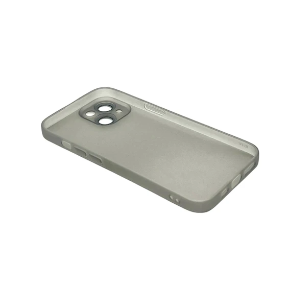 Çexol SS548 Apple iPhone 14 üçün, Mat Boz