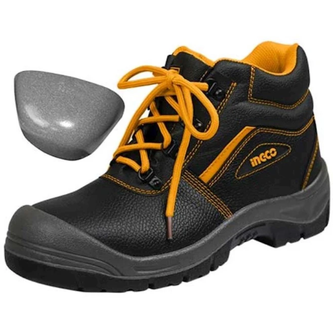 Ботинки Ingco SSH04SB.40, черный, сталь/полиуретан, размер 40 Ботинки Ingco SSH04SB.40, черный, сталь/полиуретан, размер 40