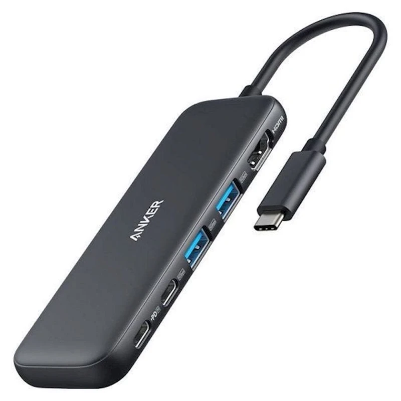 USB хаб Anker Powerextend 5 in 1 USB C Hub USB хаб Anker Powerextend 5 in 1 USB C Hub