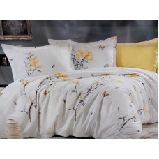 Yataq dəsti MiraNova SF-406, ikinəfərlik, pambıq, rəngbərəng, mələfə 240x260 sm, yorğan üzü 200x220 sm, yastıq üzü 50x70 sm (2 əd)