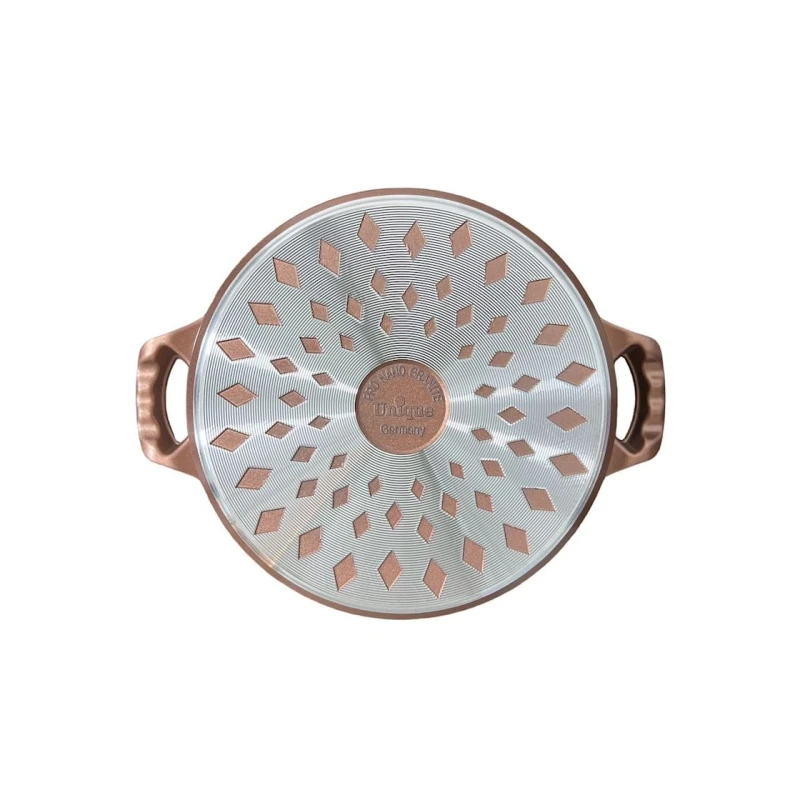 Набор посуды для готовки Unique 00409, 12 предметов, 4 шт кастрюли 20/24/28/32 см, 1 шт сковорода 28 см, гранит, коричневый Набор посуды для готовки Unique 00409, 12 предметов, 4 шт кастрюли 20/24/28/32 см, 1 шт сковорода 28 см, гранит, коричневый