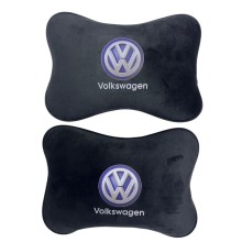 Yastıq avtomobil üçün avto672 Wolswagen, 28x20 sm, qara