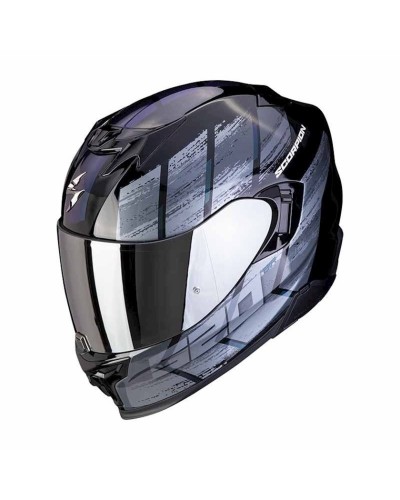 Motosiklet dəbilqəsi Scorpion EXO-520 Evo Air Maha Black-Chameleon, ölçü L