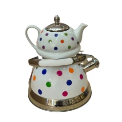 Çaydan dəsti Sahara SHA-00004660, rəngbərəng, 3 l/1 l