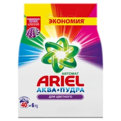 Стиральный порошок Ariel LS Color для цветного белья, автомат, 6 кг, 40 стирок