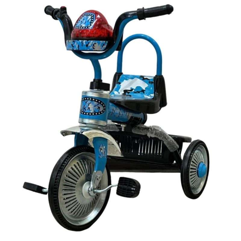 Детский трёхколёсный велосипед BM-802 синий 1-4 года azr925