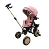 Трехколесная коляска azr812, розовая Трехколесная коляска azr812, розовая