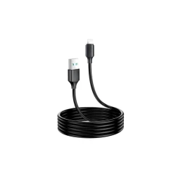 Kabel USB Jomol S-O12AUL-9 Lightning, qara