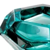 Декоративная чаша Eichholtz Las Hayas, 20x9.5 см, хрусталь, бирюзовый
