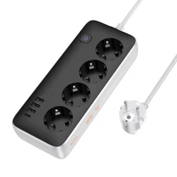 Şəbəkə filtri Hoco AC21, qara